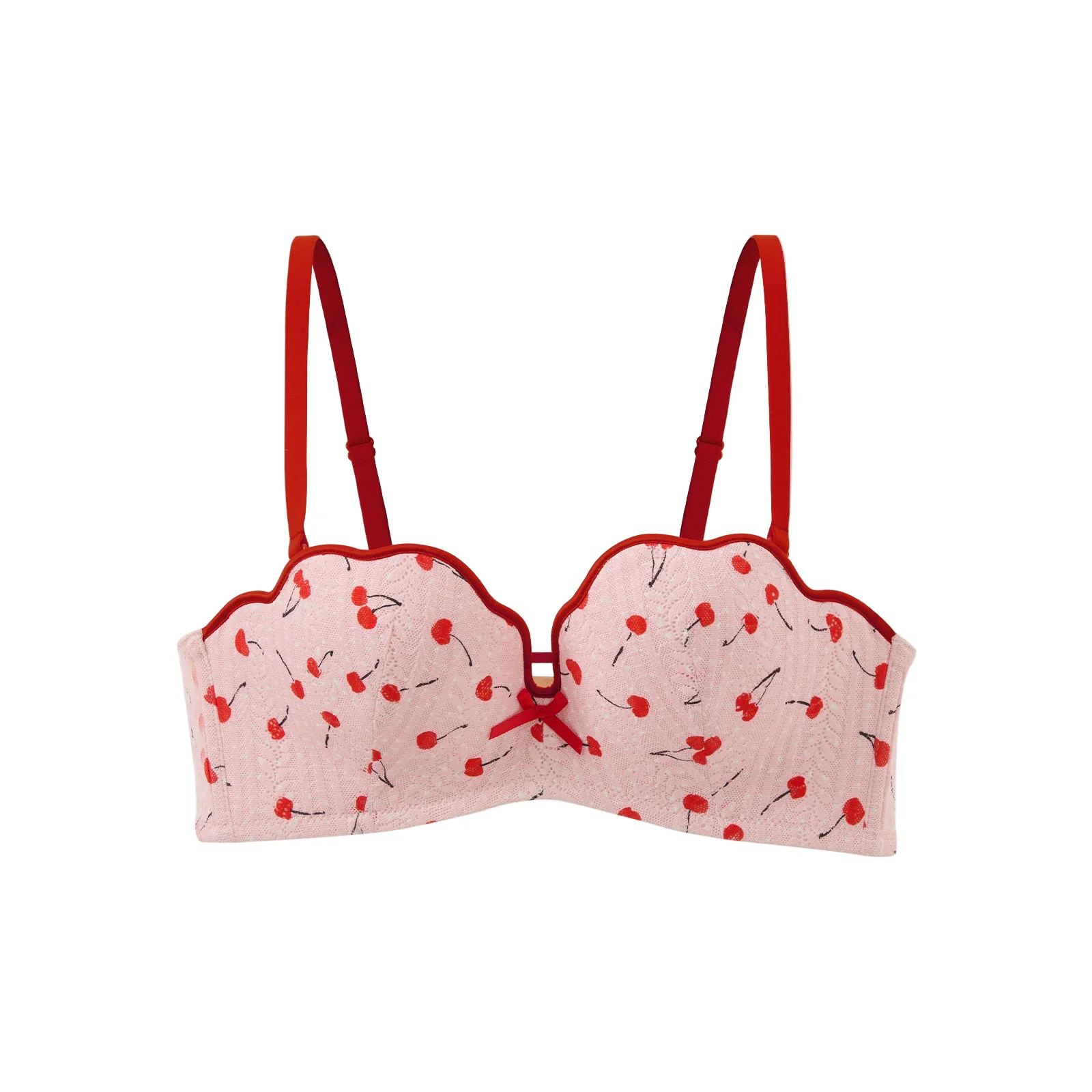 cherry red kawaii lingerie - Image 4