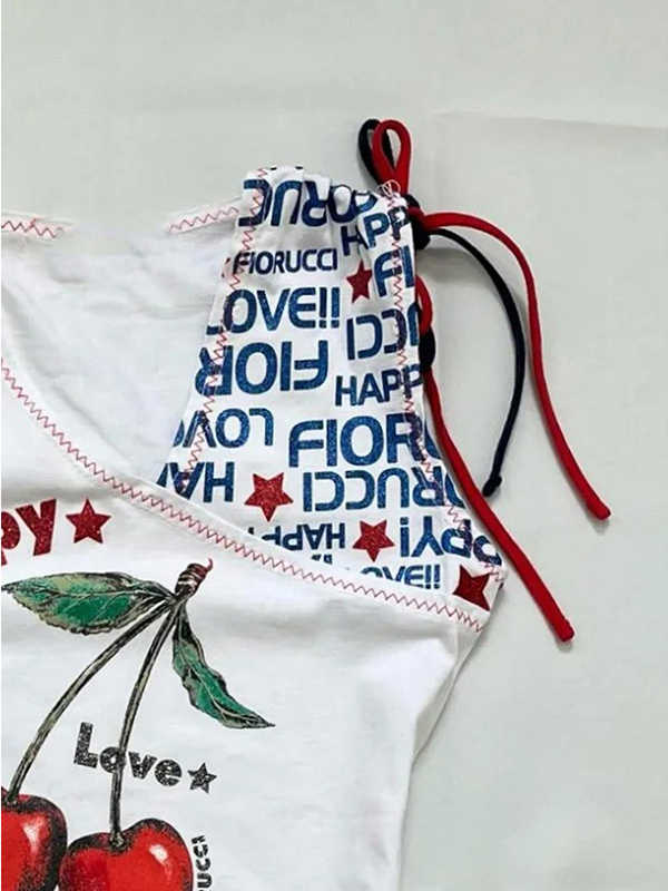 Cherry Strap Tank Top - Image 5