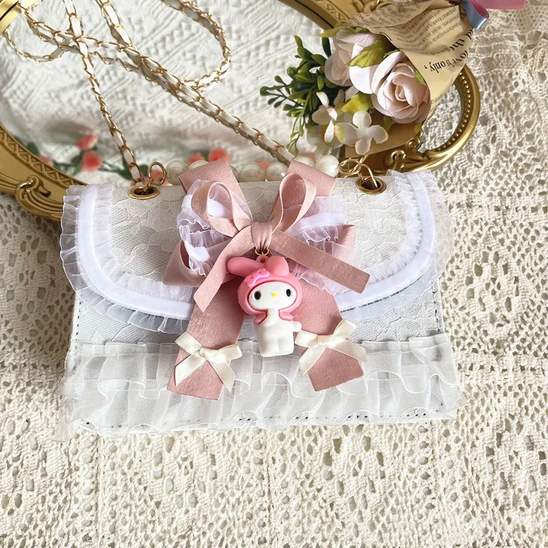 Chiffon & Lace Kawaii Purse - Image 5
