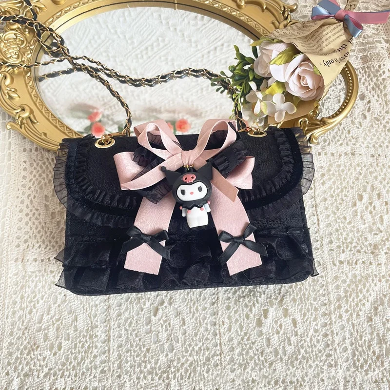 Chiffon & Lace Kawaii Purse - Image 3