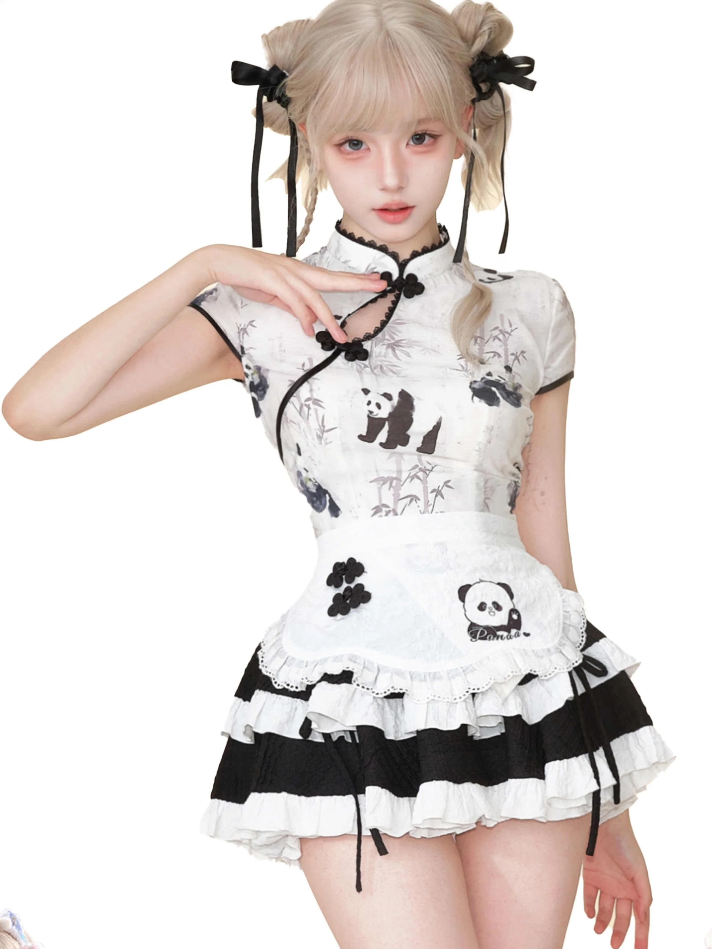 Chinese Panda Maid Suit - Image 2
