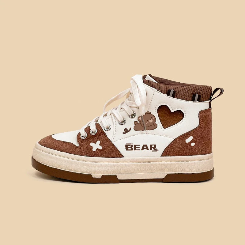 Chocolate Bear Sneakers - Image 2