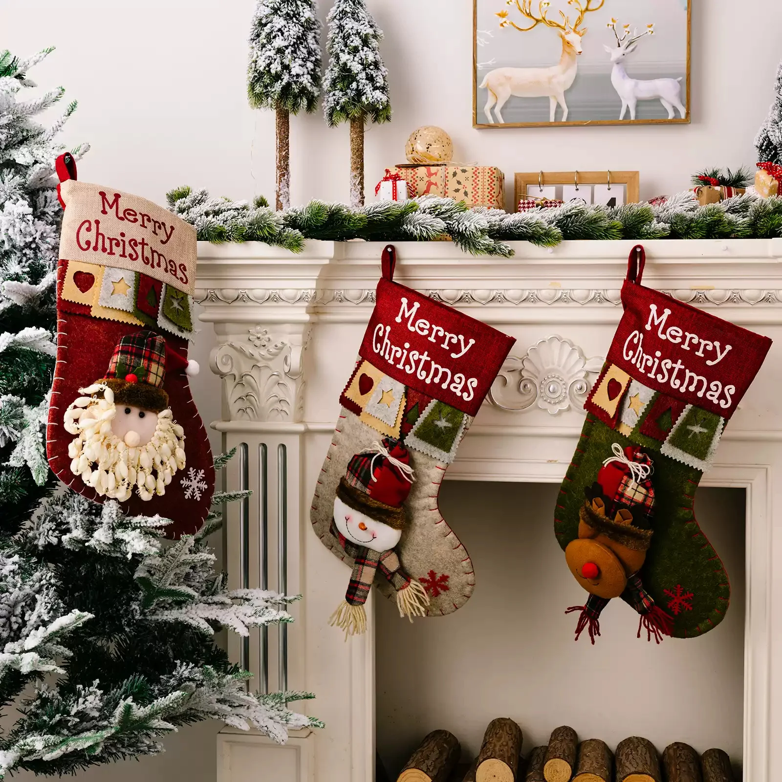 Christmas cartoon socks - Image 4