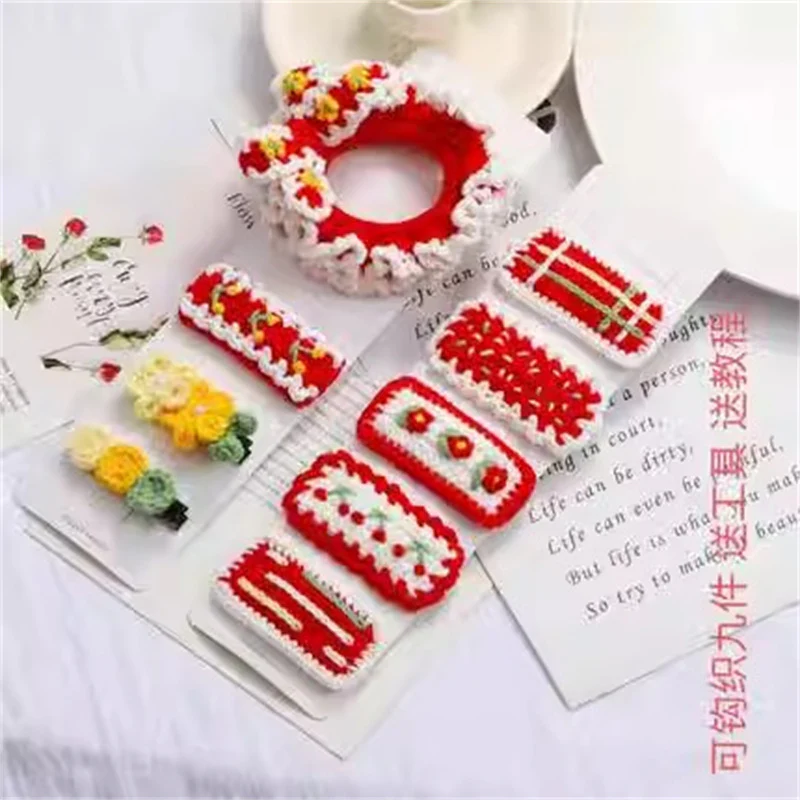 Christmas diy woolen hairpin - Image 3