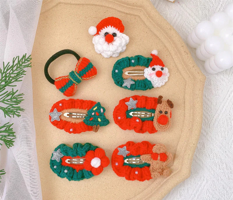 Christmas diy woolen hairpin - Image 4