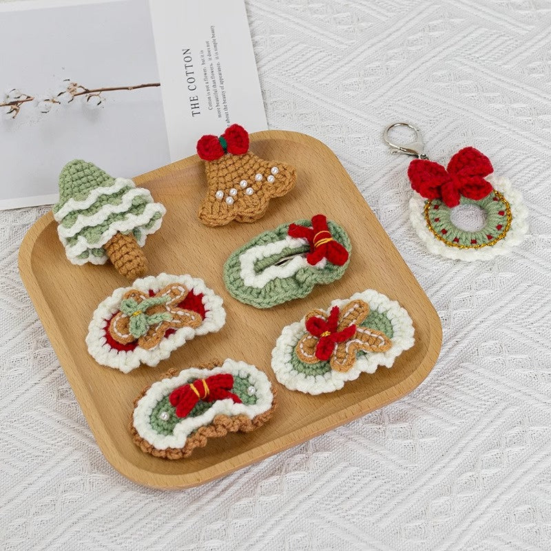 Christmas diy woolen hairpin - Image 7