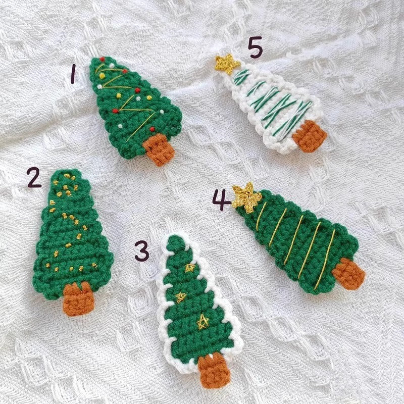 Christmas diy woolen hairpin - Image 8