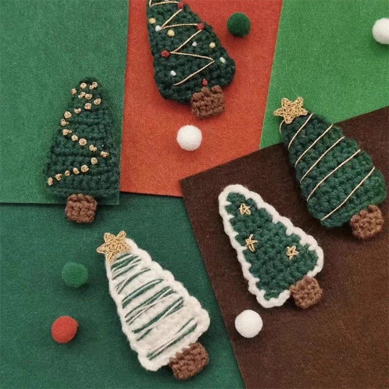 Christmas diy woolen hairpin - Image 9