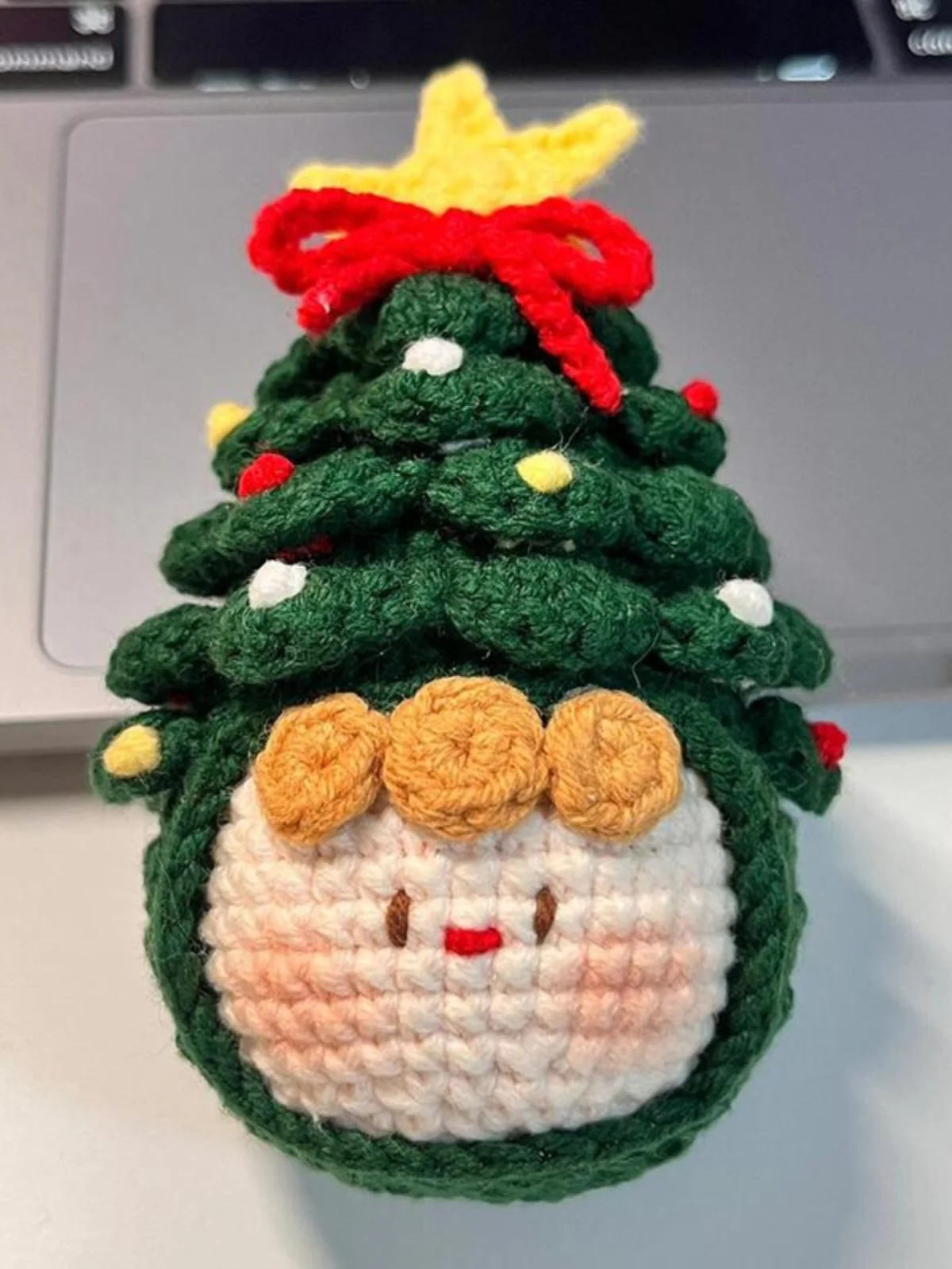 Christmas hand-knitted diy cute keychain - Image 7