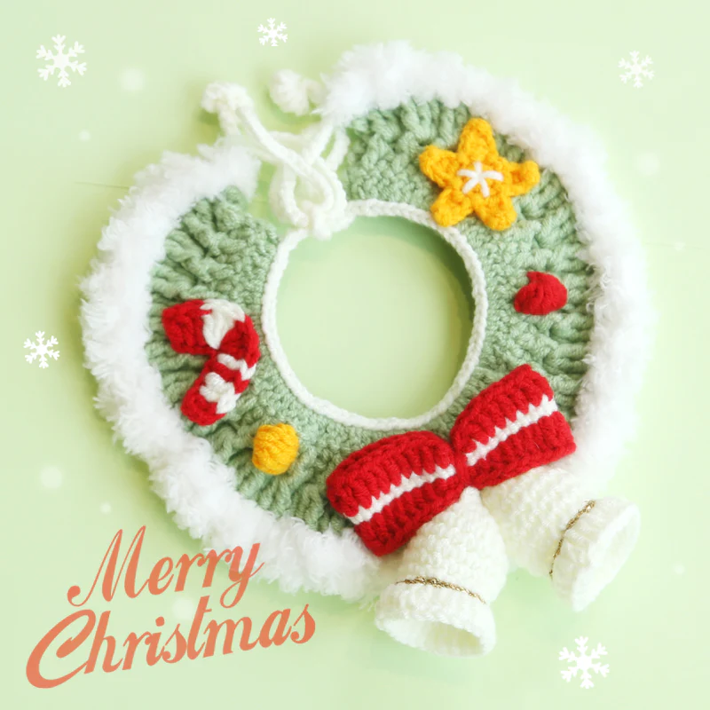 Christmas knitted Santa pets hats - Image 4