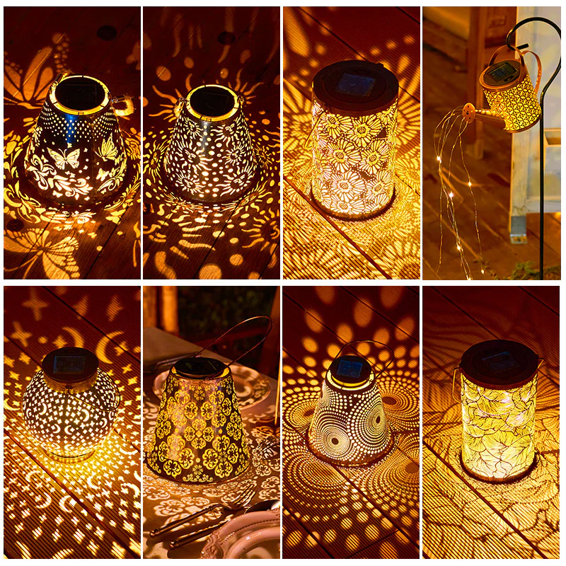 Christmas LED lantern snowman outdoor lights - Image 12