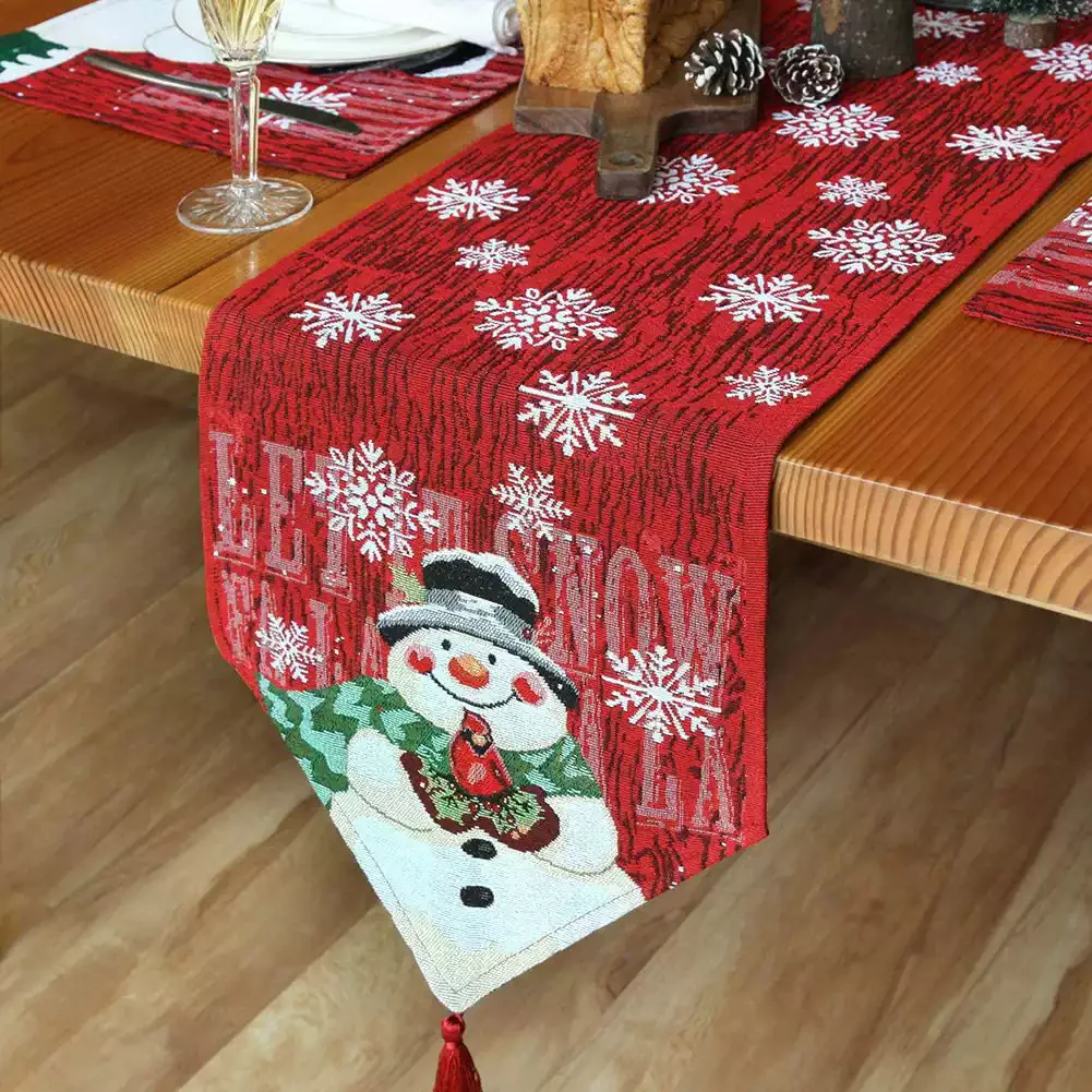 Christmas placemats cotton tablecloths - Image 2