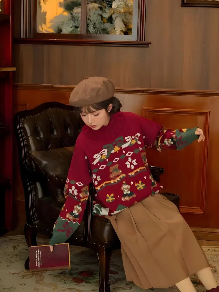 Christmas Tree Sweater - Image 3