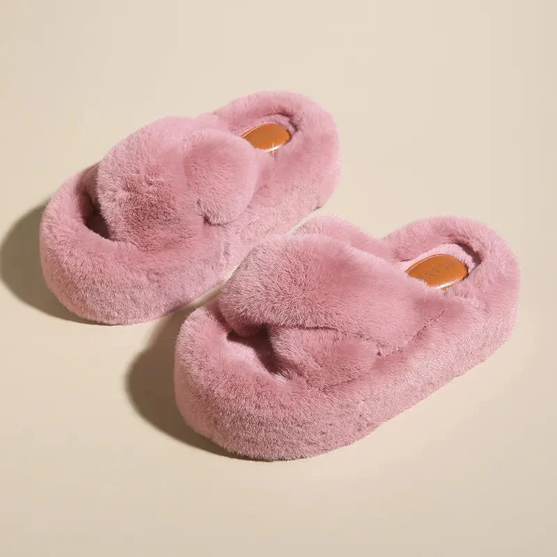 Chunky Fuzzy Sandal Slippers - Image 6