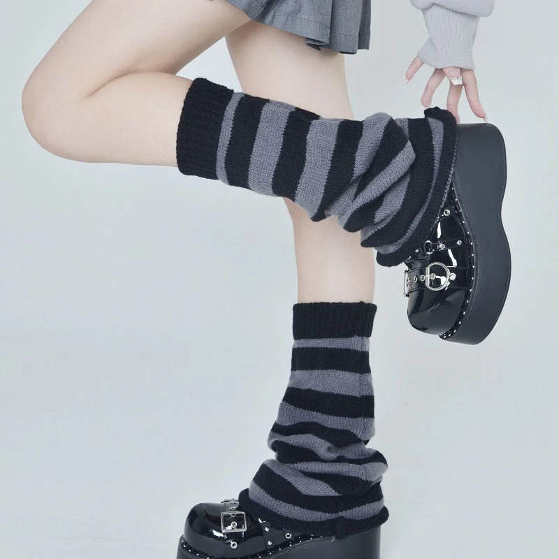 Classic Striped Leg Warmers - Image 6
