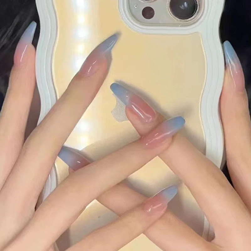 Clear Neutral Tone Press On Nails - Image 27