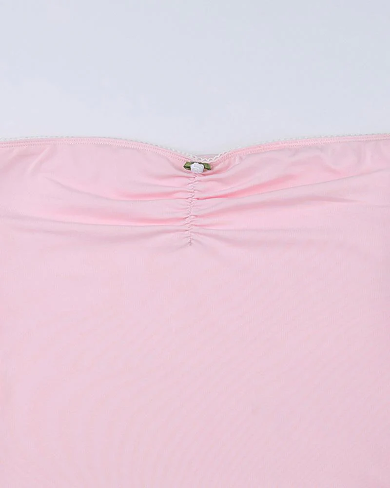 Cloudsprint Pink Long Sleeve Top - Image 3