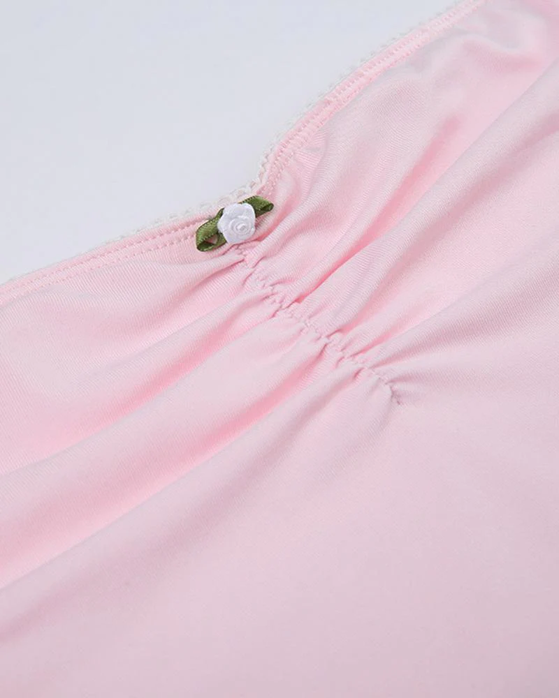 Cloudsprint Pink Long Sleeve Top - Image 4