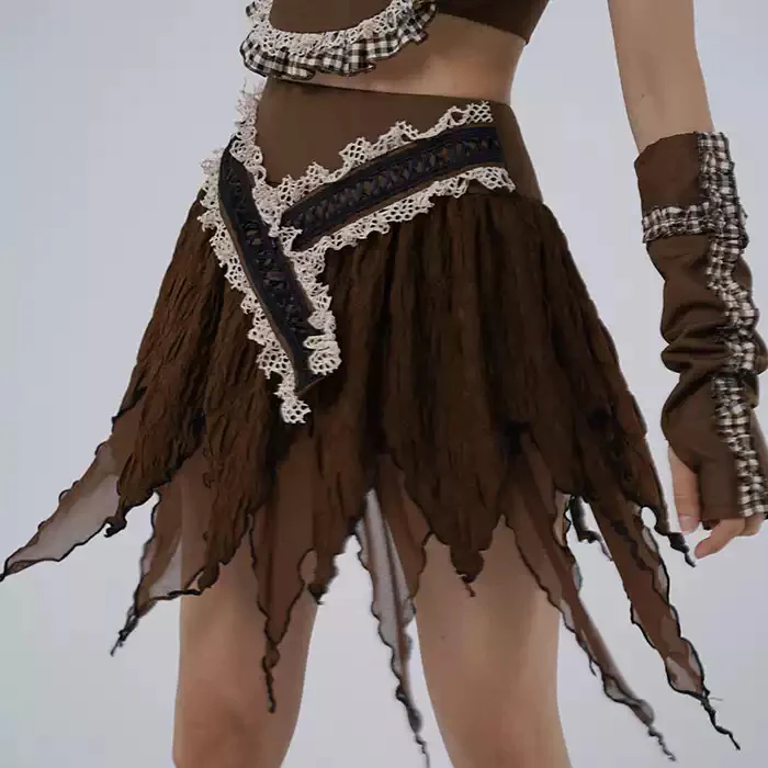 Coachella hot girl slimming skirt - Image 2