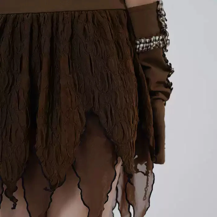 Coachella hot girl slimming skirt - Image 3