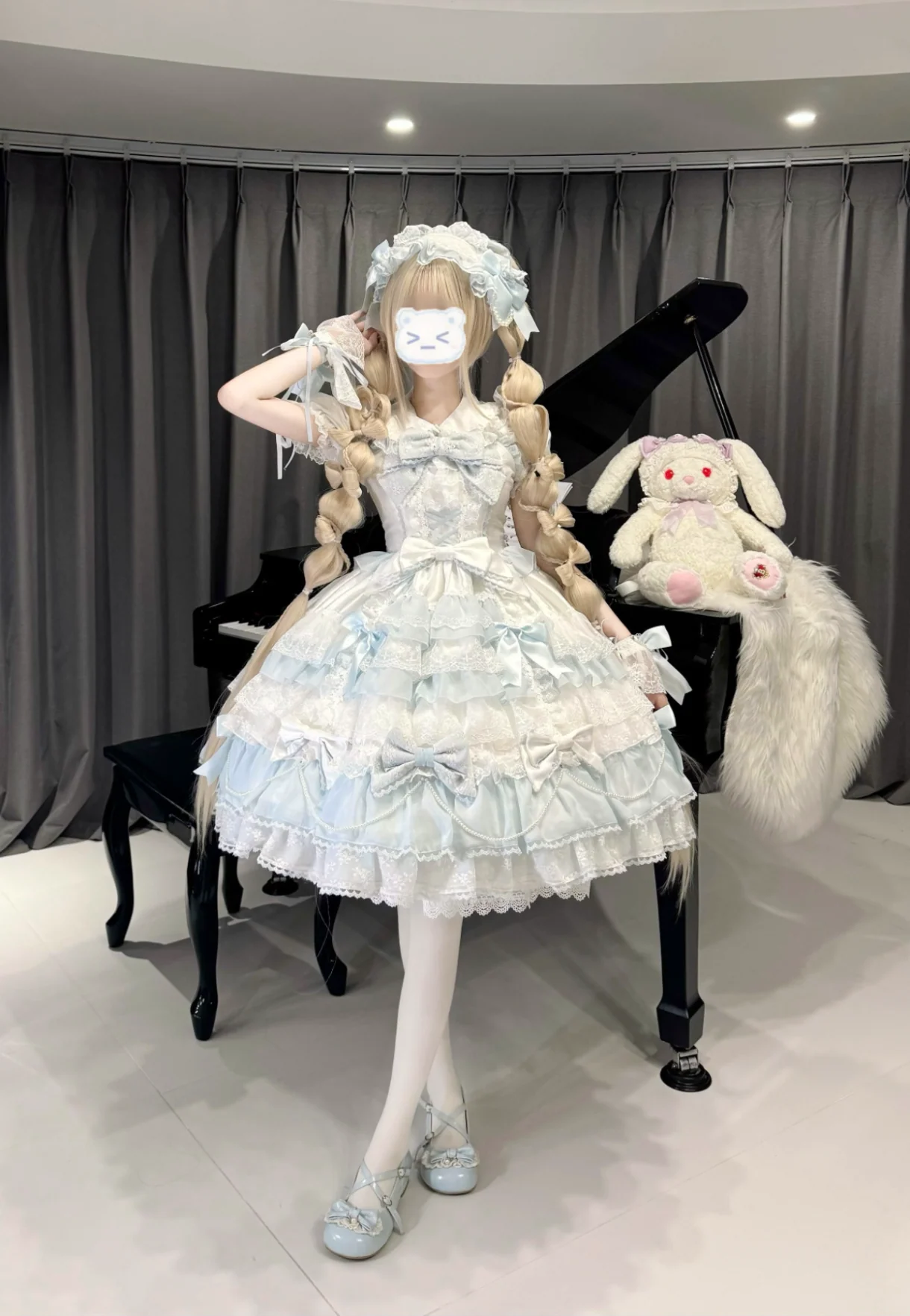 Wedding Lolita Jumper Dress Elegant Bridal JSK - Image 28