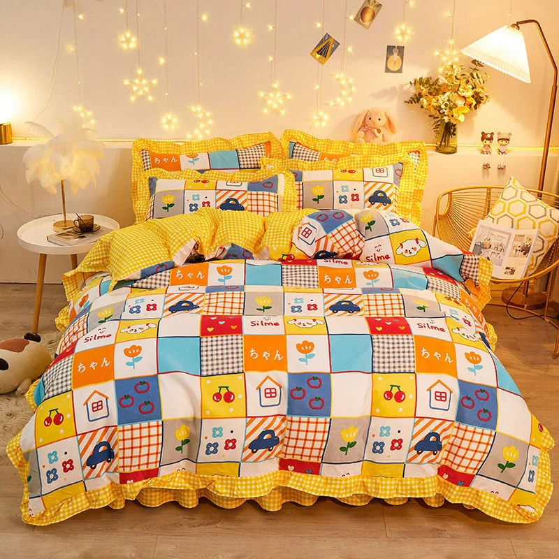 Colorful Floral Bedding Sets - Image 15