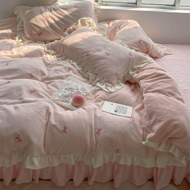 coquette bow cover sheet four-piece - Image 5