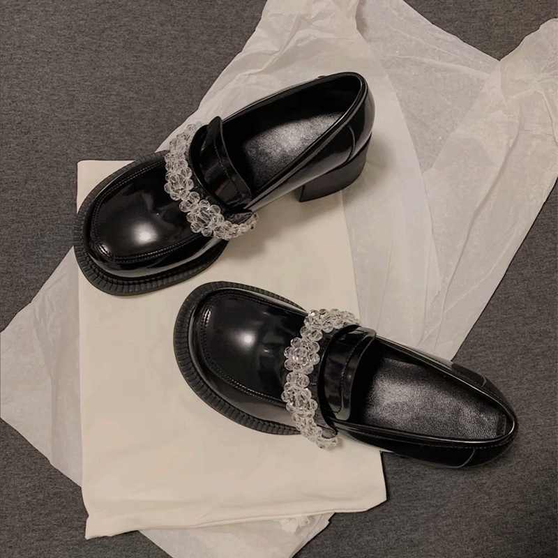Coquette Crystal Loafers Shoes - Image 3