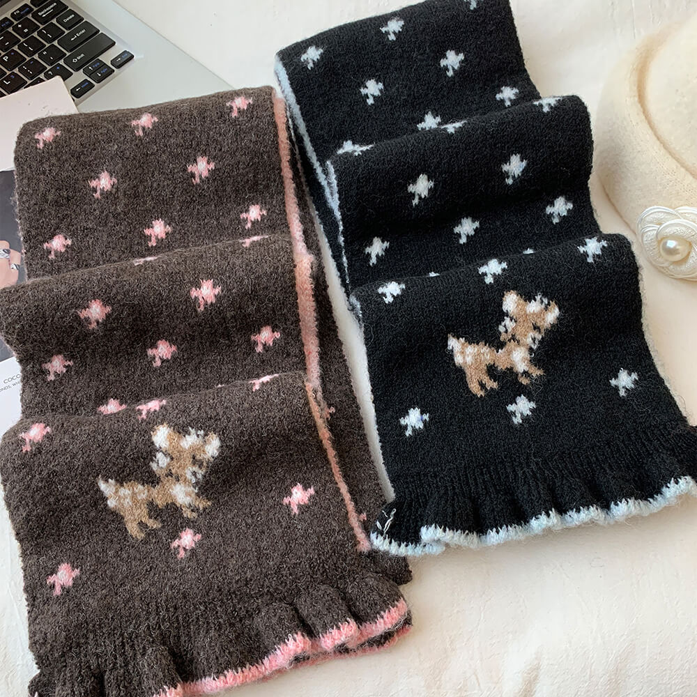 Coquette Dream Knit Scarf - Image 6