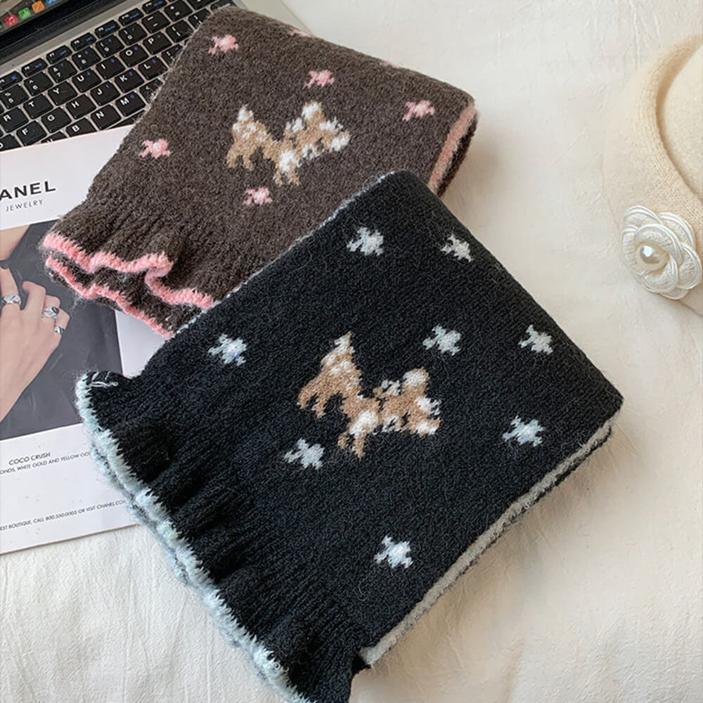 Coquette Dream Knit Scarf - Image 7