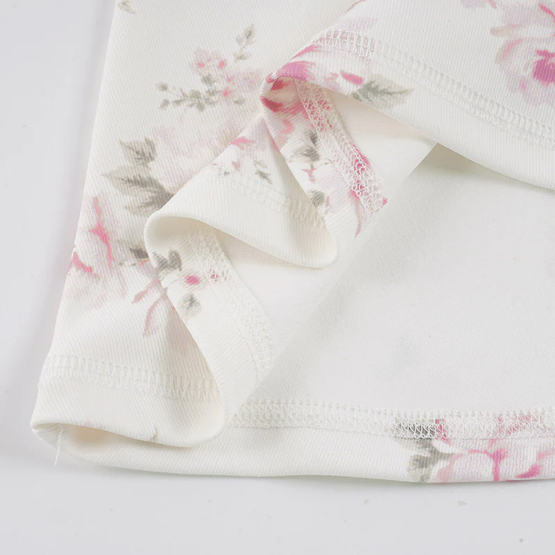 coquette floral bow long-sleeved shirt - Image 9