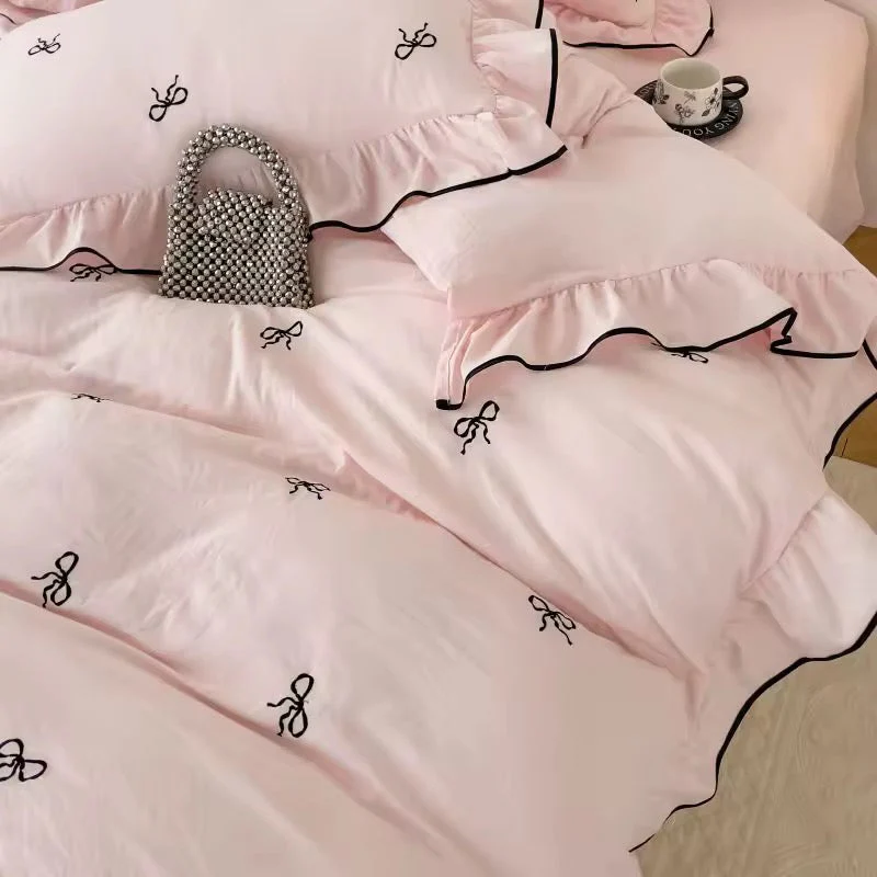 Coquette French Bow Bedding Set - Image 11