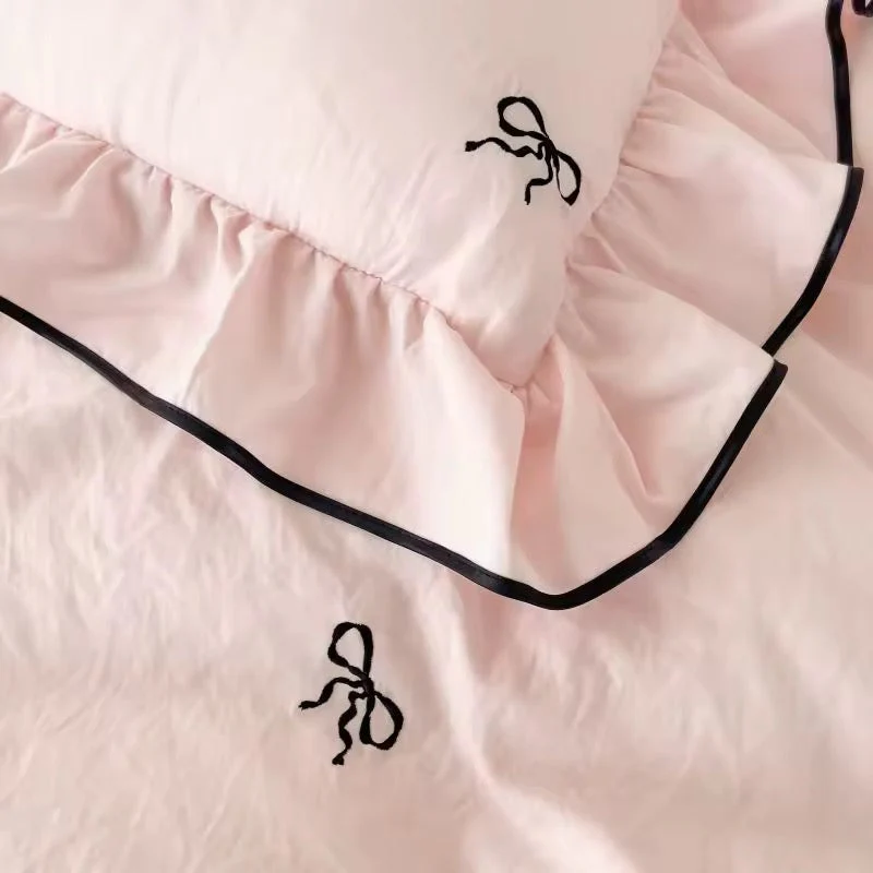 Coquette French Bow Bedding Set - Image 12