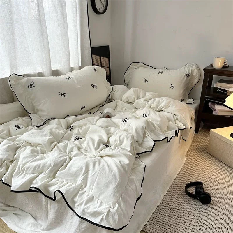 Coquette French Bow Bedding Set - Image 13