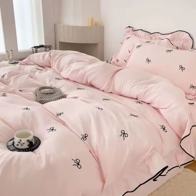 Coquette French Bow Bedding Set - Image 8