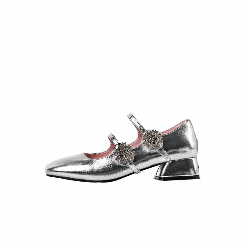 Coquette High-heeled Mary Jane Shoes - Image 12