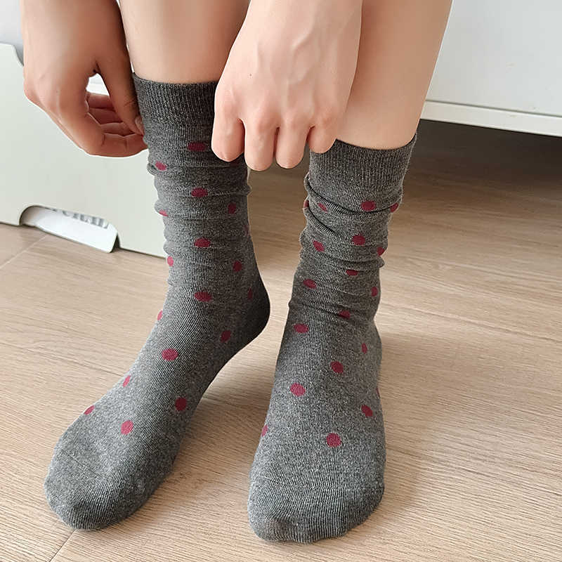 Coquette Mid-calf Cotton Socks(5 items) - Image 5