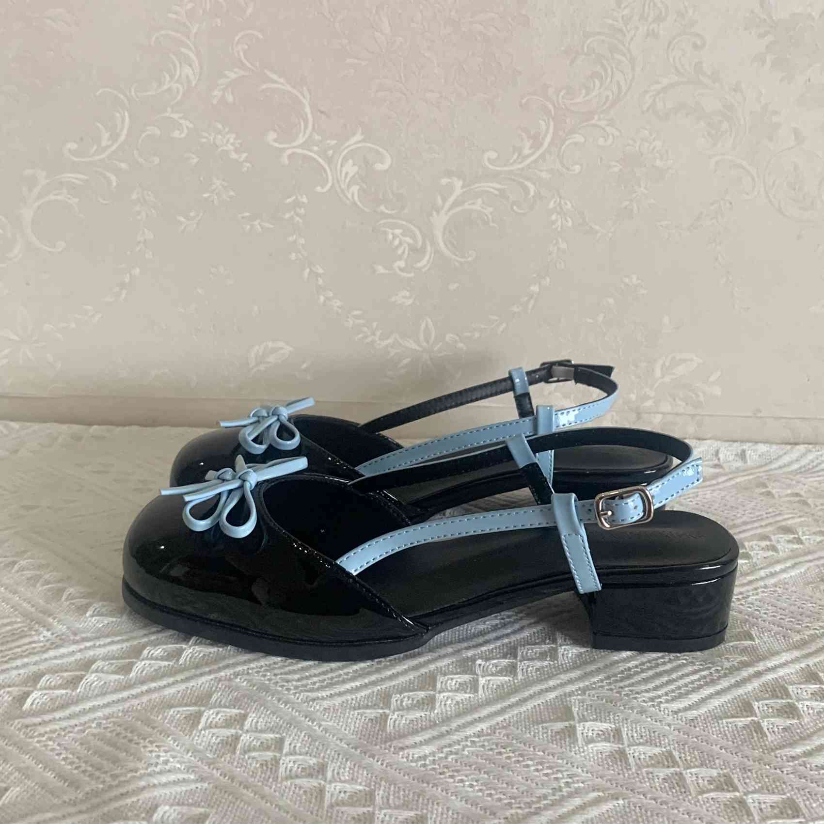 Coquette Pink Bow Mary Jane Sandals - Image 5