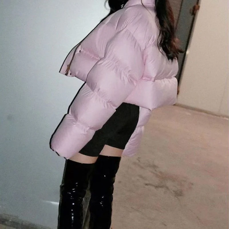 coquette pink winter jacket - Image 2