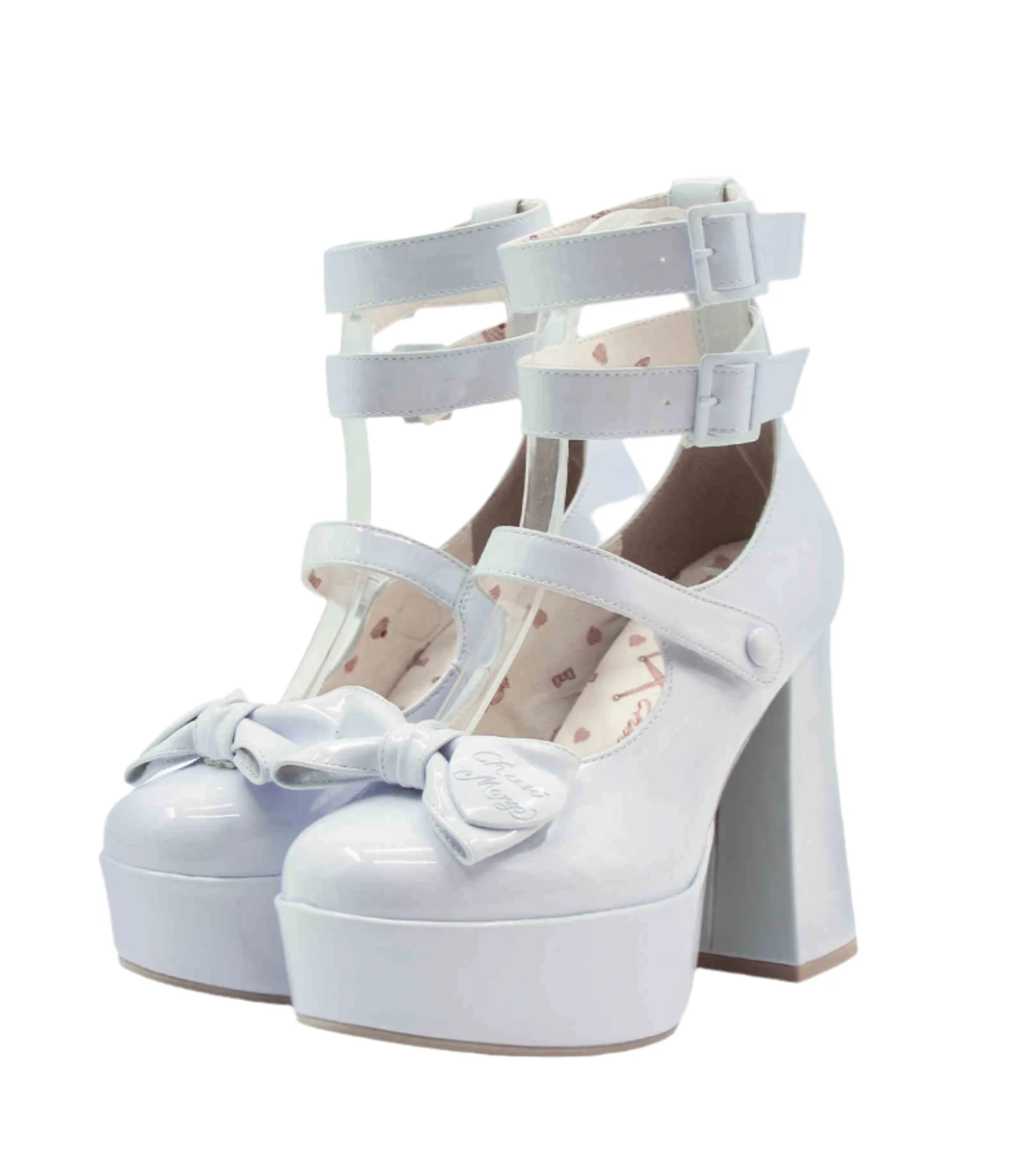 Coquette Sweet Ribbon Lolita High Heels - Image 12