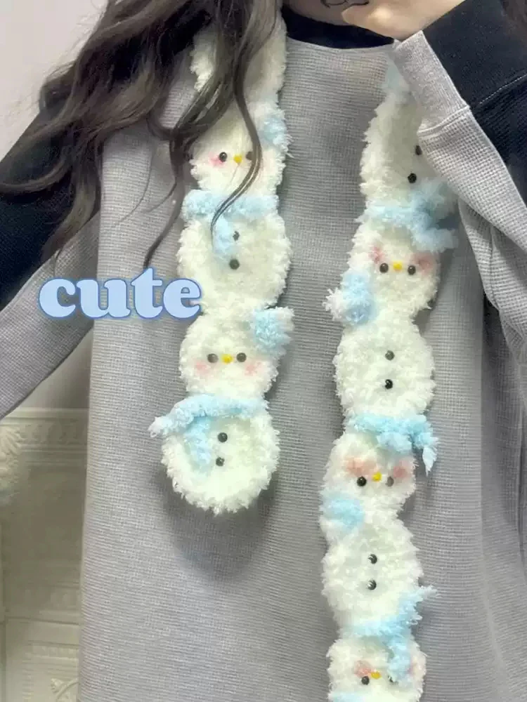 Coral Velvet Apple Scarf - Image 3