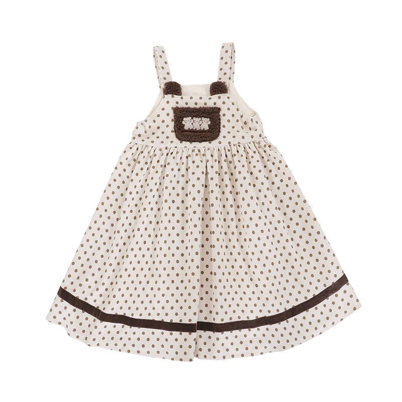 Corduroy Teddy Overall Dress - Image 15