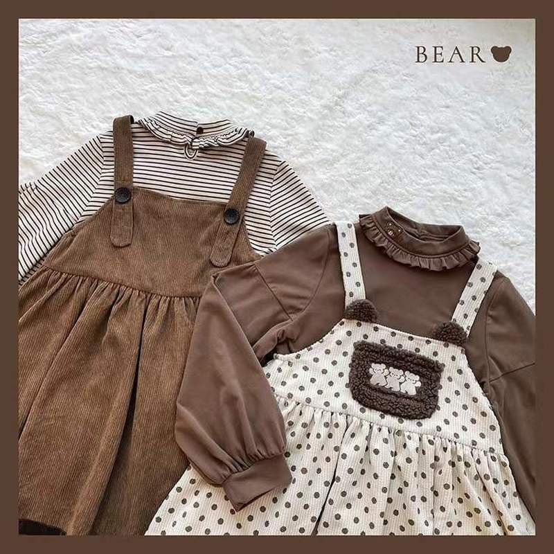 Corduroy Teddy Overall Dress - Image 16