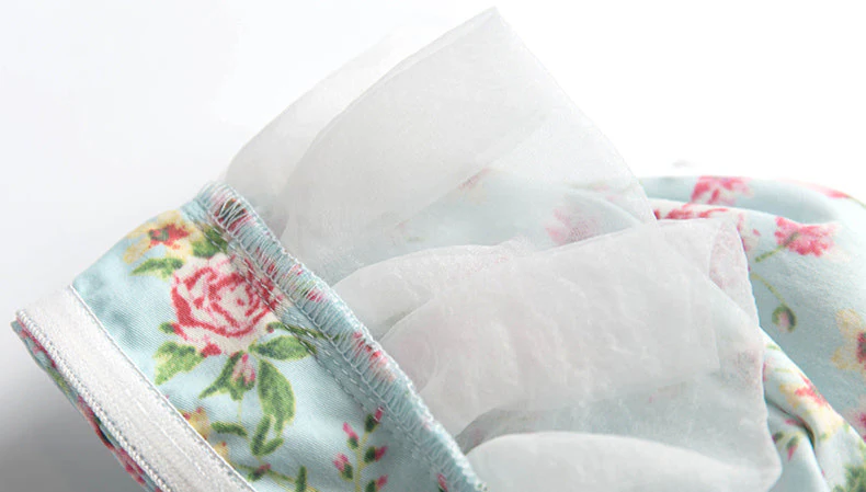 Cottage Floral Puff-sleeved Dress - Image 8