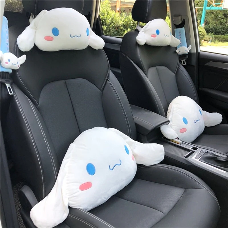 Cozy Bunny Car Cushion Cover