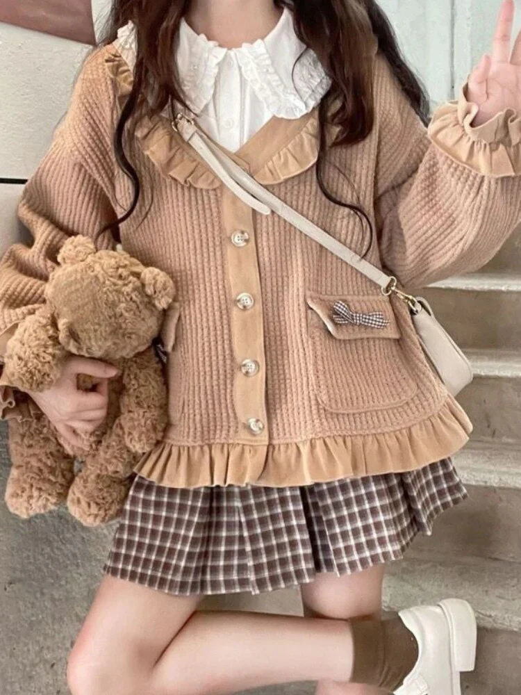 Cozy & Cute Academia Outfit Set - Image 4