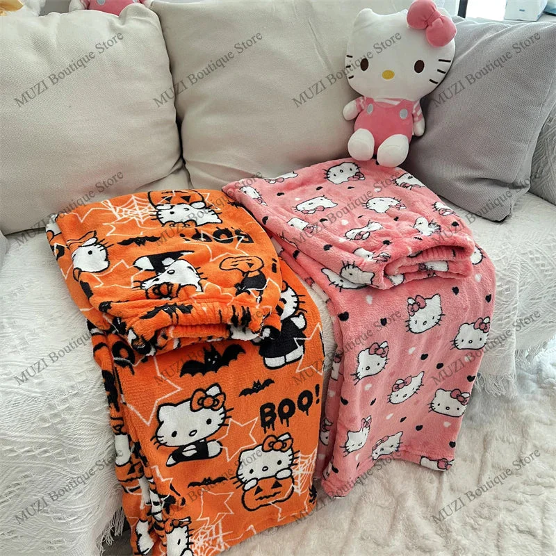 Cozy Holiday Kawaii Kitten Pajama Pants - Image 5