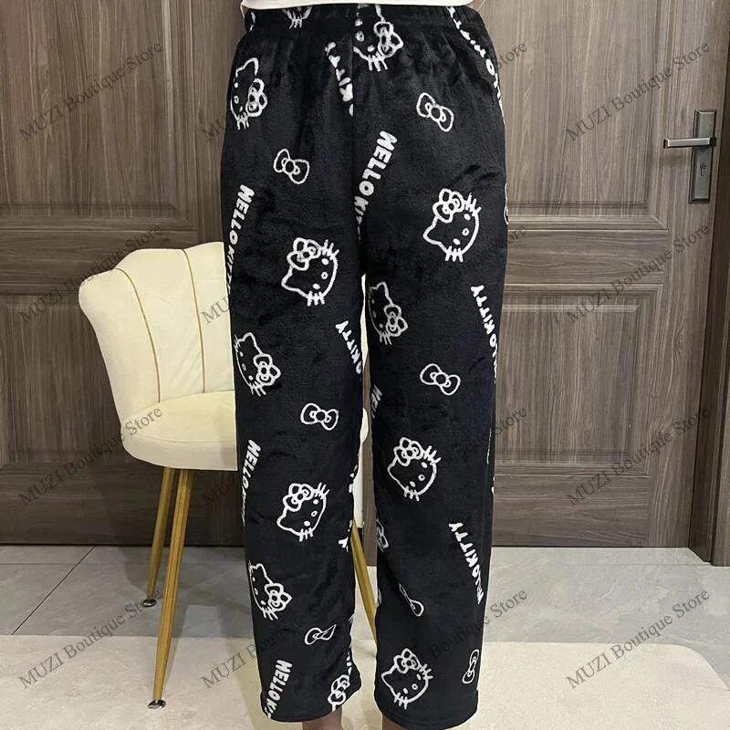 Cozy Holiday Kawaii Kitten Pajama Pants - Image 9