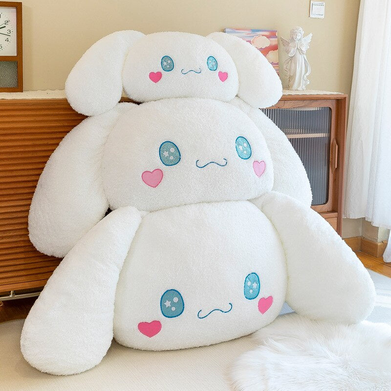 Cozy Plush Puppy Chair Pillow - Image 2