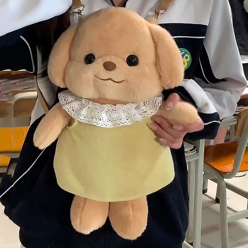 Cozy Teddy Crossbody Tote - Image 2